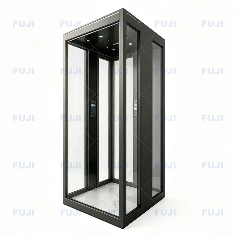 Elevatori domestici di vetro